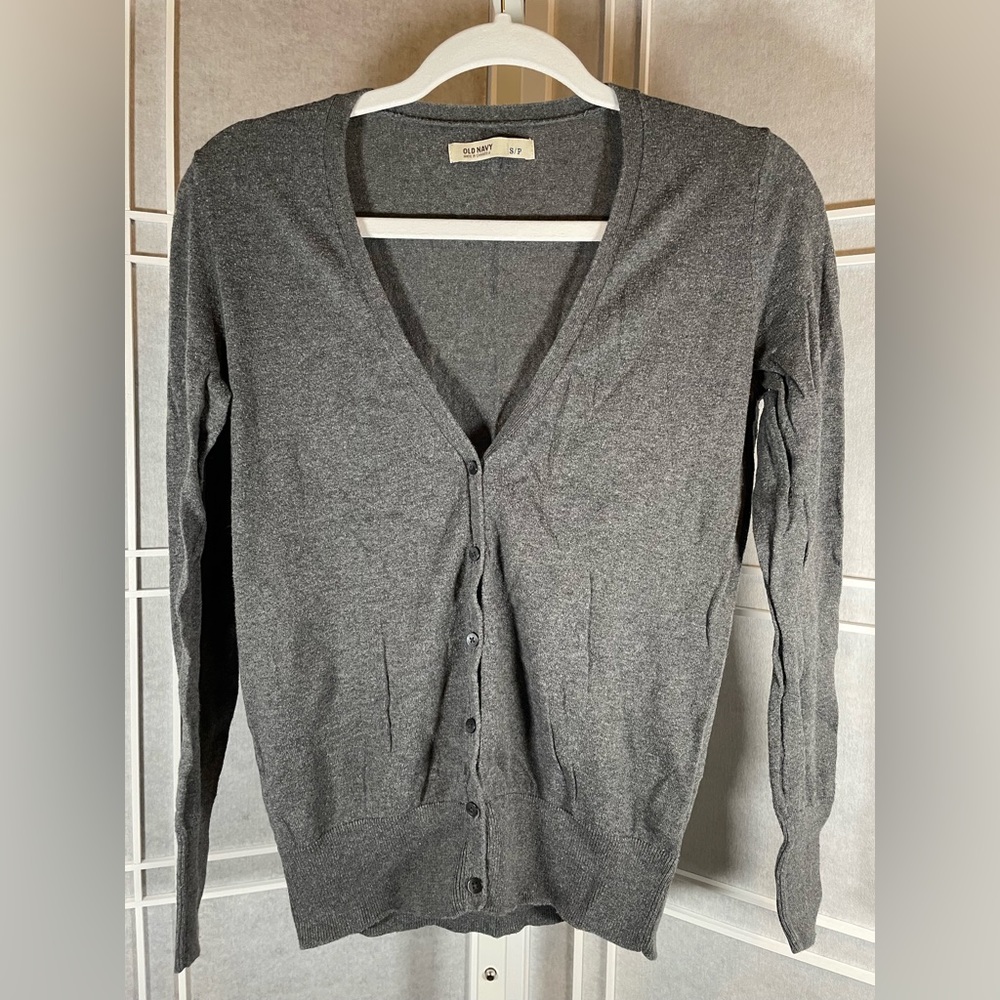 Gray Cardigan